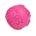 PET NOVA Zabawka dla Psa Piłka z Dźwiękiem 6cm Różowa