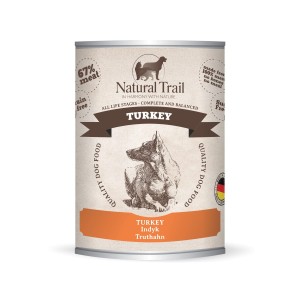 NATURAL TRAIL Mono Turkey Puszka 800g Indyk