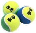 PET NOVA Zabawka dla Psa Piłki Tenisowe 3szt 6cm