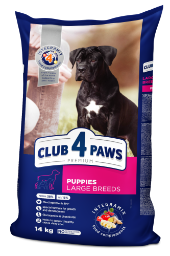 CLUB 4 PAWS Puppies Large Breeds dla Szczeniąt Dużych Ras