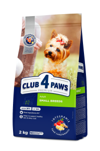 CLUB 4 PAWS Adult Small Breeds dla Małych Ras 2kg