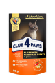CLUB 4 PAWS Selection Królik i Indyk w Sosie 80g