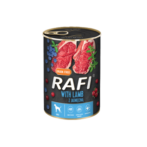 RAFI z jagnięciną puszka 400g