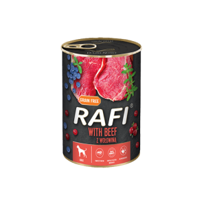 RAFI z wołowiną puszka 400g