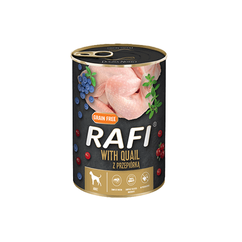 RAFI z przepiórką puszka 400 g