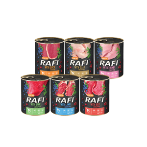 RAFI Pasztet Adult MIX 48x400g