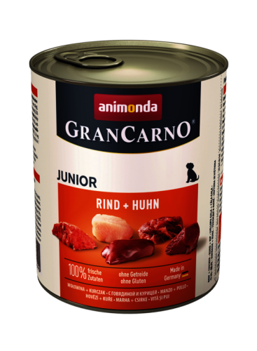 ANIMONDA GranCarno JUNIOR Wołowina Kurczak