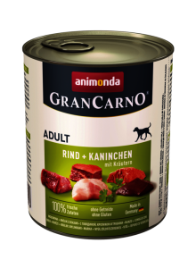 ANIMONDA GranCarno ADULT Wołowina Królik 800g