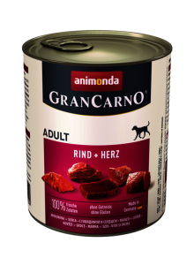 ANIMONDA GranCarno ADULT Wołowina Serca 800g