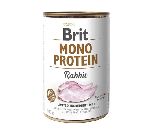 BRIT Mono Protein Rabbit Puszka 400g