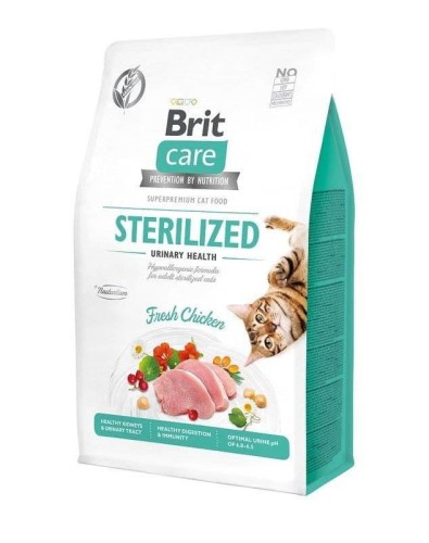 Brit Care Cat Grain-Free STERILIZED URINARY Health 7kg