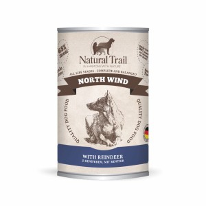 NATURAL TRAIL North Wind 400g Królik Renifer Gęś