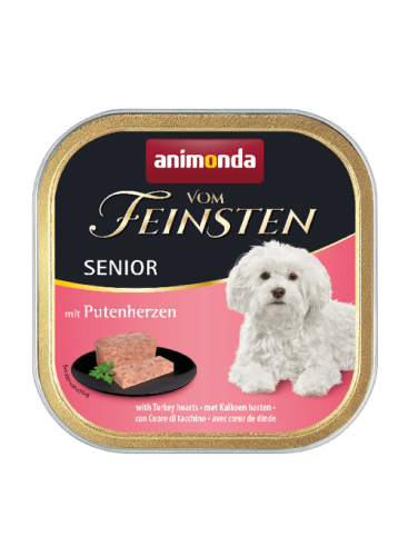 ANIMONDA Vom Feinsten SENIOR Serca Indycze 150g