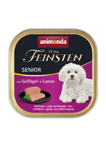 ANIMONDA Vom Feinsten SENIOR Drób Jagnięcina 150g