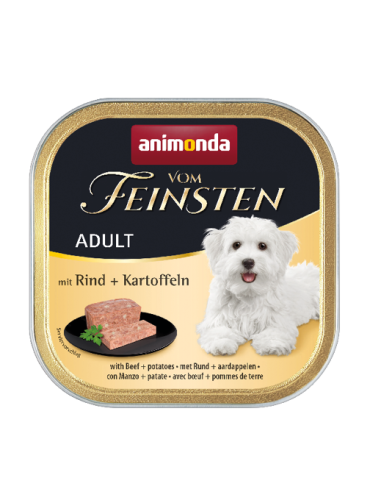 ANIMONDA Vom Feinsten ADULT Wołowina Ziemniaki 150g
