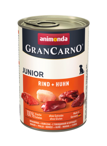ANIMONDA GranCarno JUNIOR Wołowina Kurczak 400g