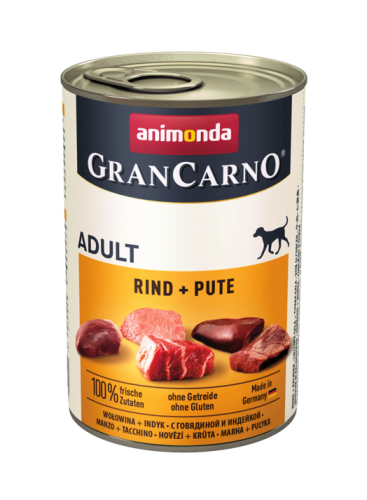 ANIMONDA GranCarno ADULT Wołowina Indyk 400g