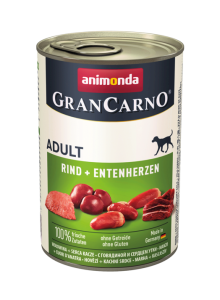 ANIMONDA GranCarno ADULT Wołowina Kacze Serca 400g