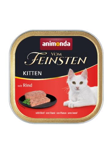 ANIMONDA Vom Feinsten KITTEN Wołowina 100g