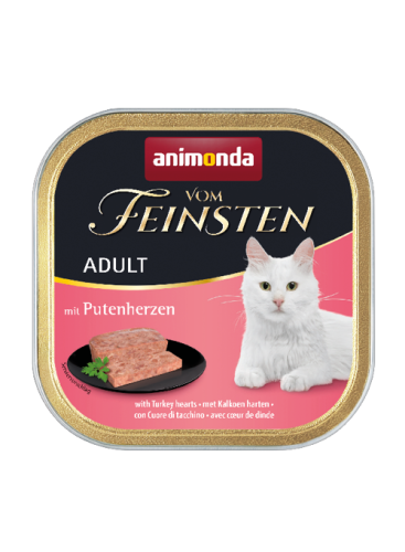 ANIMONDA Vom Feinsten ADULT Serca indycze 100g