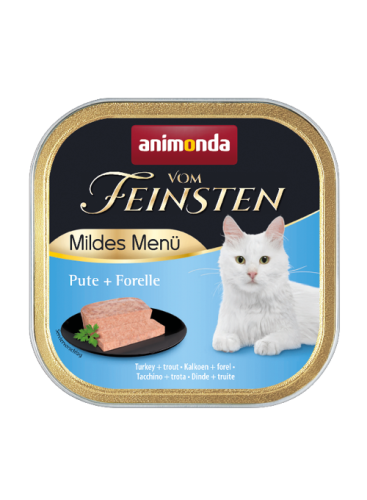 ANIMONDA Vom Feinsten MILDES Indyk Pstrąg 100g Kastrat