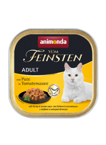 ANIMONDA Vom Feinsten ADULT No Grain Indyk w Sosie Pomidorowym 100g