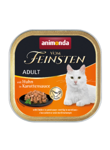 ANIMONDA Vom Feinsten ADULT No Grain Kurczak w Sosie Marchewkowym 100g