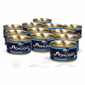 Moonlight Dinner nr 7 Tuńczyk i Krewetki 80g - 12szt