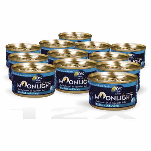 Moonlight Dinner nr 7 Tuńczyk i Krewetki 80g