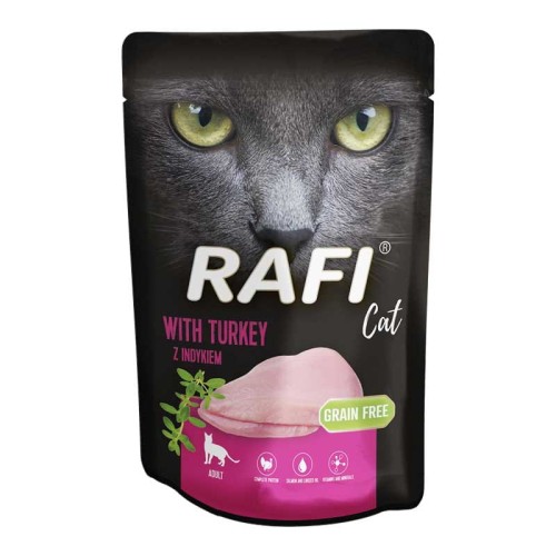 RAFI Cat Adult z Indykiem 100g