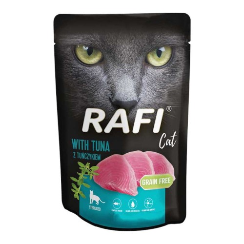 RAFI Cat Adult z Tuńczykiem 100g dla Sterylizowanych