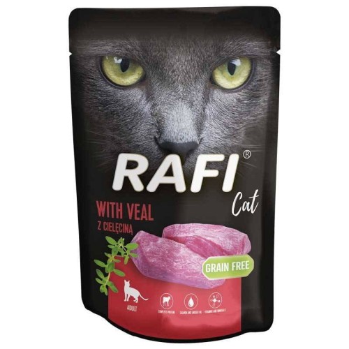 RAFI Cat Adult z Cielęciną 100g