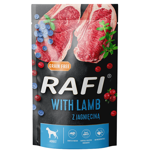 RAFI z jagnięciną Saszetka 500g