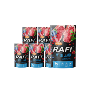 RAFI z jagnięciną Saszetka 10x500g