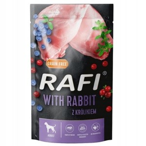 RAFI z królikiem Saszetka 500g