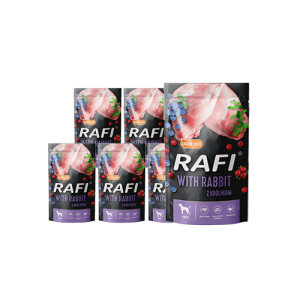 RAFI z królikiem Saszetka 10x500g