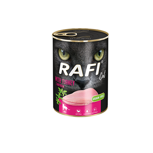 RAFI Cat Adult z Indykiem 400g