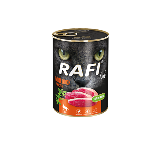 RAFI Cat Adult z Kaczką 400g