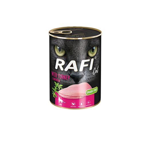 RAFI Cat Adult z Indykiem 400g