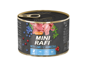 RAFI Mokra Karma dla Psa Rasy Mini z Jagnięciną 185g