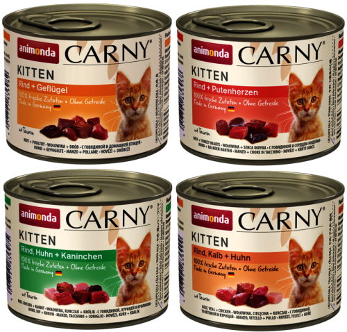 ANIMONDA Carny KITTEN MIX 48x200g