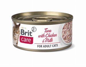 Brit Care Cat Tuna & Chicken and Milk 70g