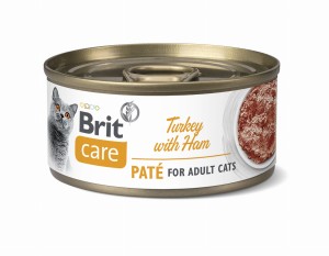 Brit Care Cat Turkey Pate & Ham 70g