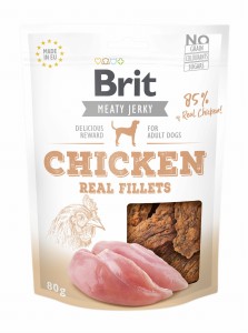 Brit Jerky Snack Chicken Fillet 80g