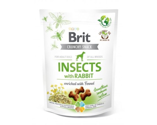 Brit Care Crunchy Cracker Insects with Rabbit 200g