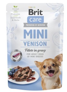 Brit DOG Mini Pouch VENISON 24x85g