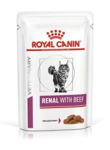 ROYAL CANIN Kot Renal Beef 12x85g