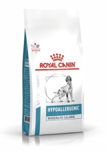 ROYAL CANIN Pies Hypoallergenic Moderate Calorie 7kg - alergia pokarmowa
