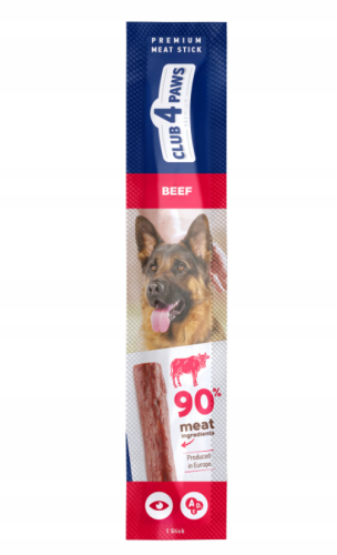 CLUB 4 PAWS Meat Stick Sensitive z wołowiną 12g