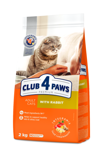 CLUB 4 PAWS Adult Rabbit z Królikiem 2kg
